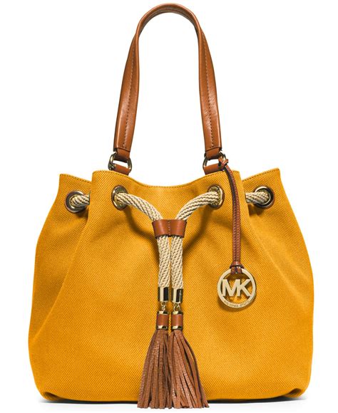 michael kors yellow tote|michael kors tote bags outlet.